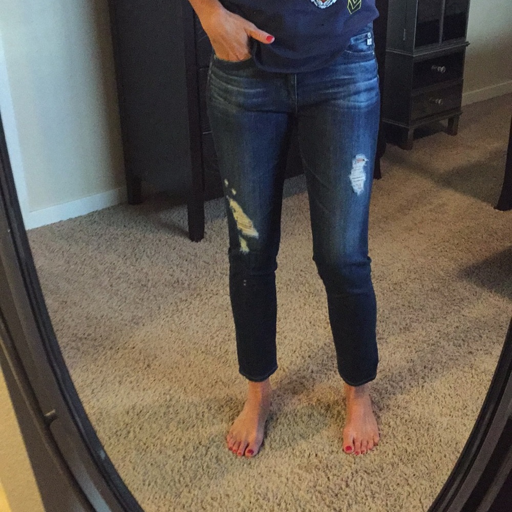 AG The Beau- slouchy skinny